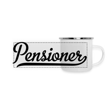 Pensioner - Panoramic Camper Mug - white - Front