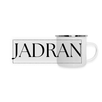 JADRAN_-1- - Mug panoramique émaillé - blanc - Devant
