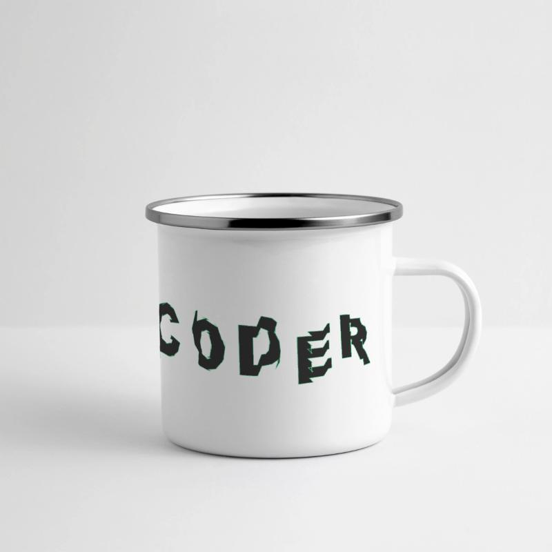 Mug panoramique émaillé