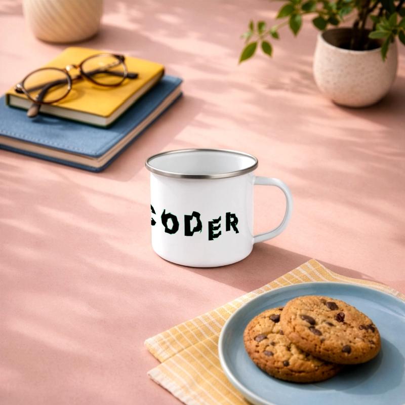 Mug panoramique émaillé