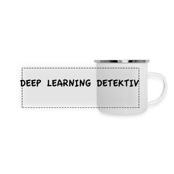 Deep Learning Detective - Panoramic Camper Mug - white - Front