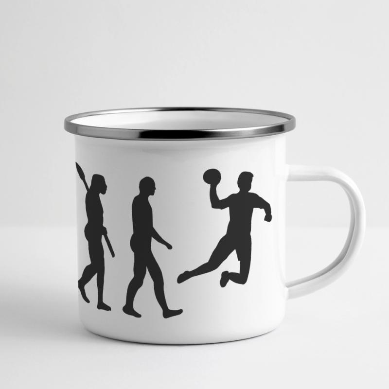 Evolution Handball Panoramic Camper Mug