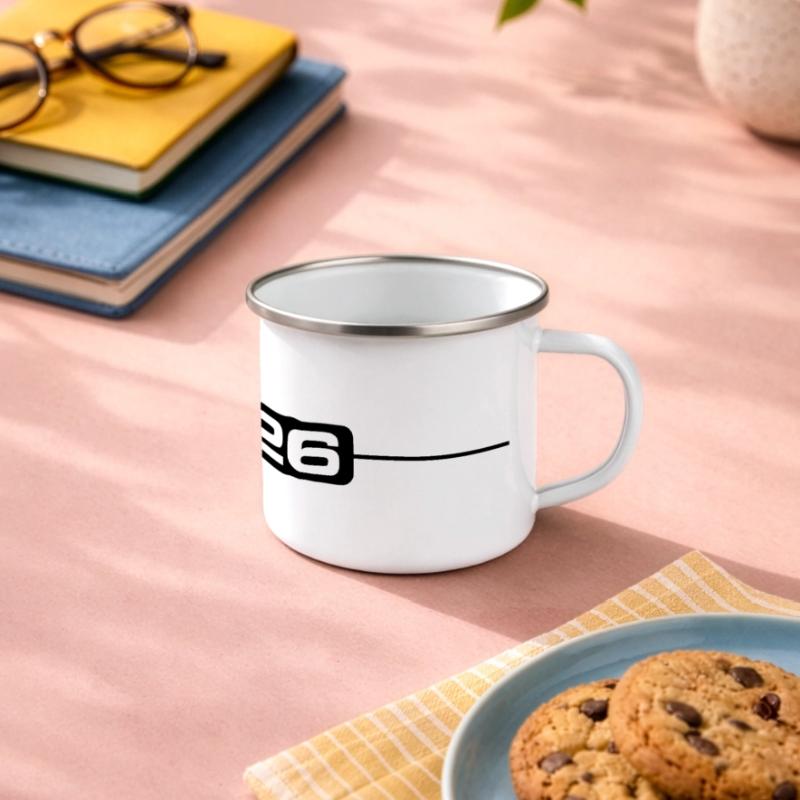 Élément Stroke 2026 Mug panoramique émaillé