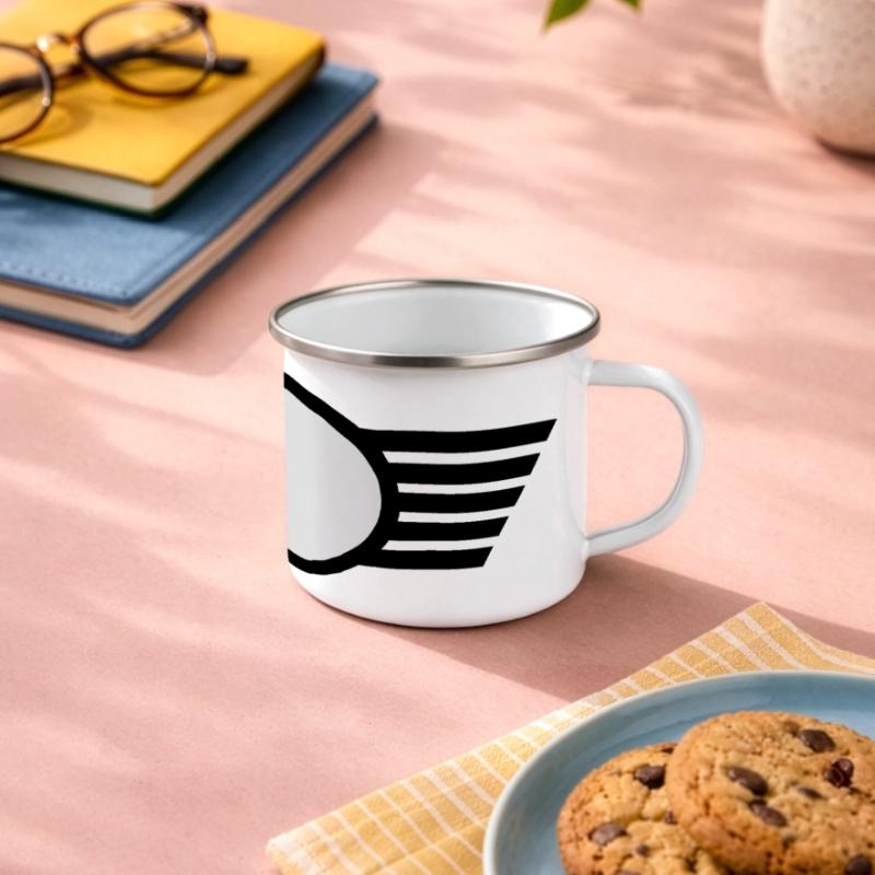 Wappen Mug panoramique émaillé