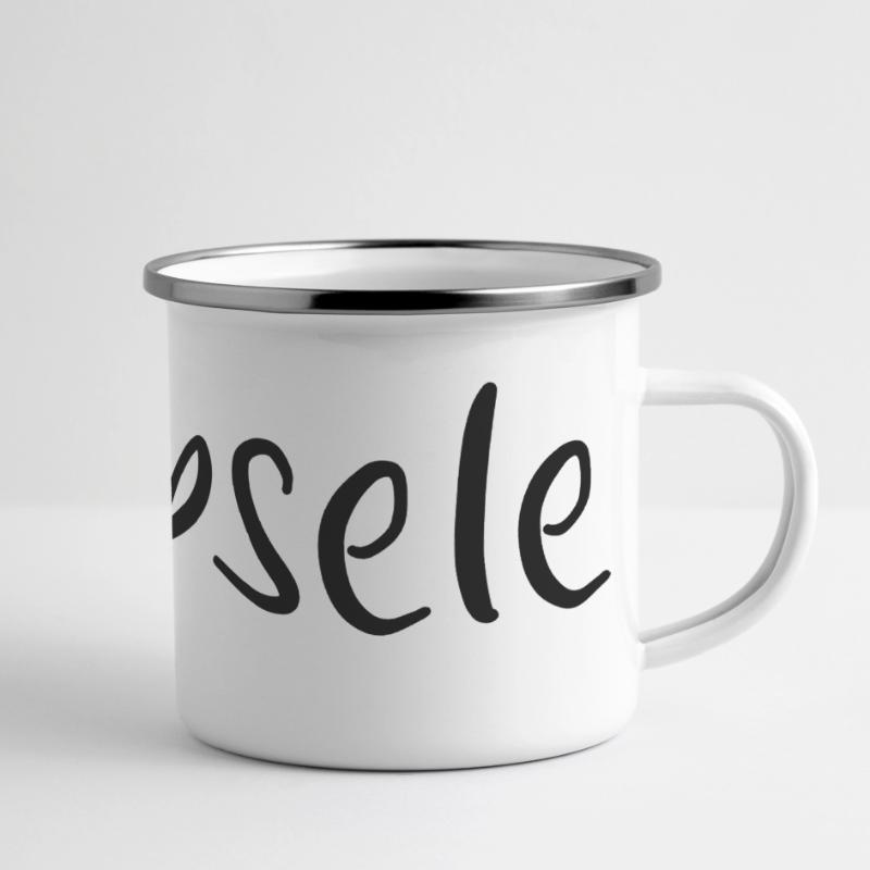 käppsele Panorama Emaille-Tasse