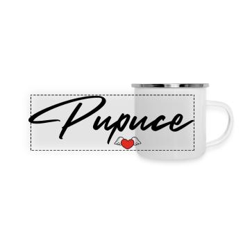 Call me Pupuce, pupuce design - Panoramic Camper Mug - white - Front