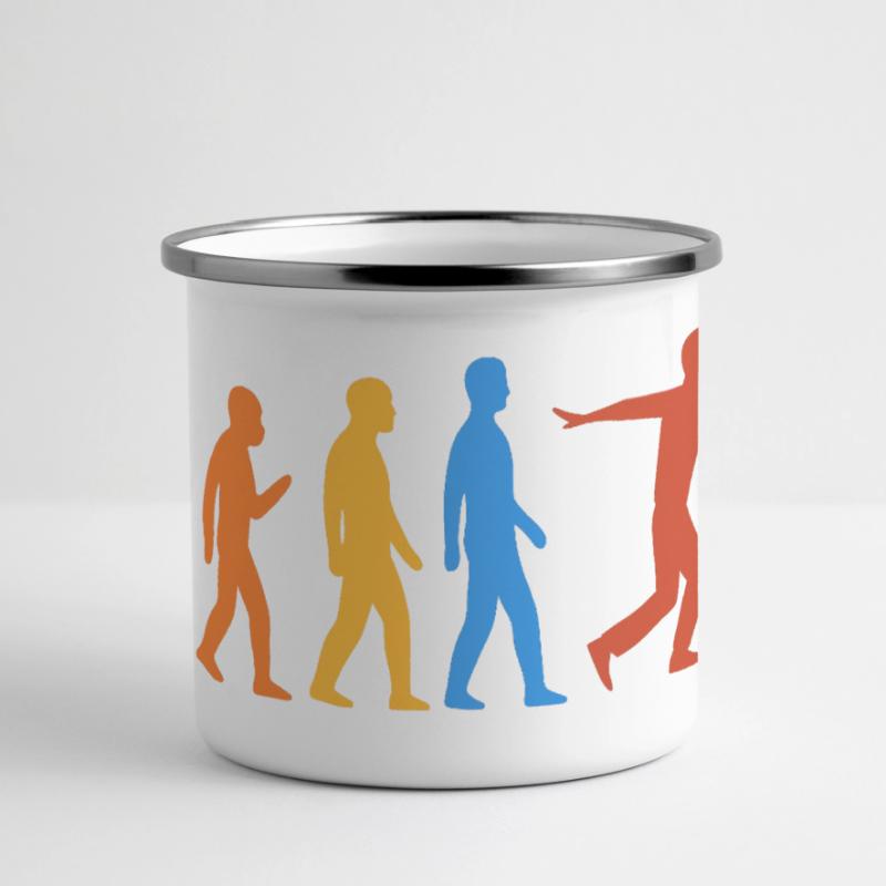 Danse Swing - Le plus haut niveau d’évolution Mug panoramique émaillé