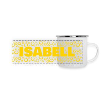 Gift for Isabell - Panoramic Camper Mug - white - Front