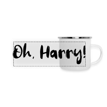 Oh, Harry! Concevoir - Mug panoramique émaillé - blanc - Devant