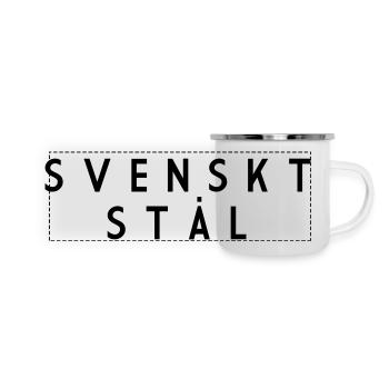 Swedish steel - Panoramic Camper Mug - white - Front