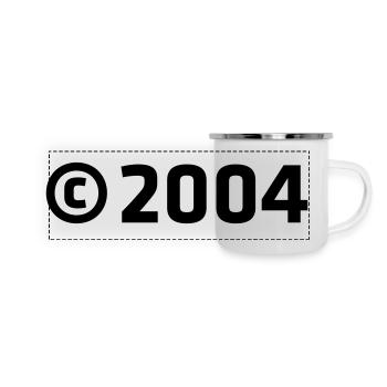 Copyright 2004 - Panoramic Camper Mug - white - Front