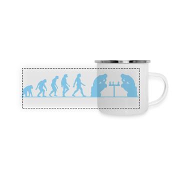 Evolution failure - Panoramic Camper Mug - white - Front