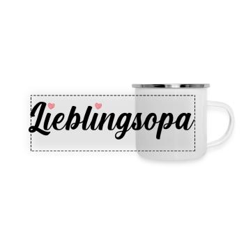 Grandpa Grandpa - Panoramic Camper Mug - white - Front