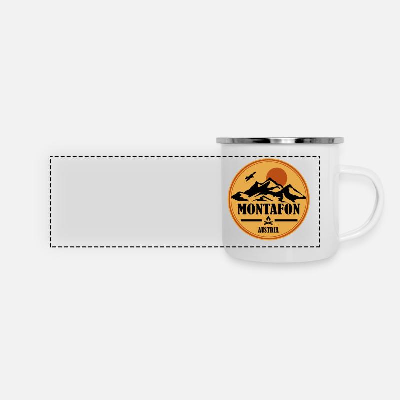 Montafon - Panoramic Camper Mug - white