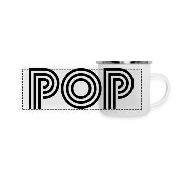 pop - Panoramic Camper Mug - white - Front