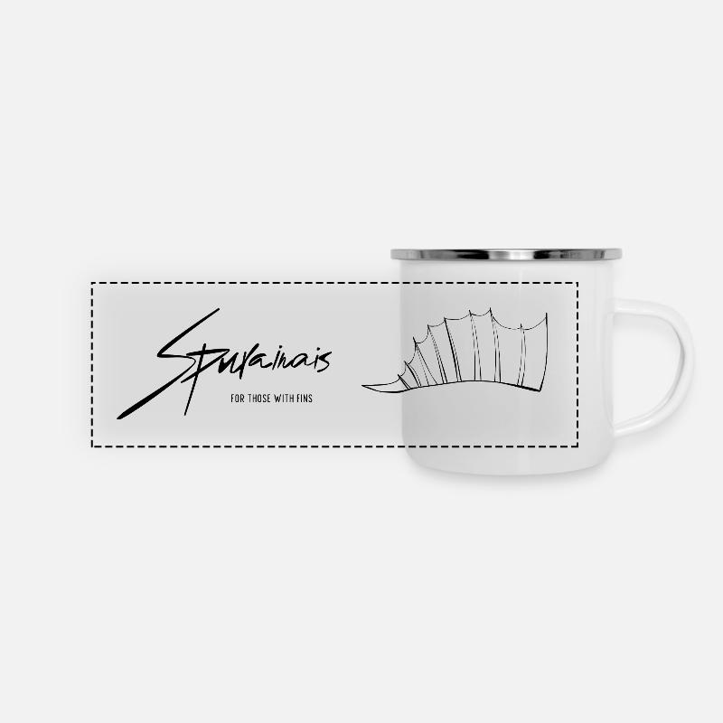 Spurainais Panorama - Panoramic Camper Mug - white