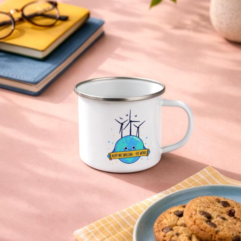 Keep Me Smiling – Use Wind Power Panoramic Camper Mug