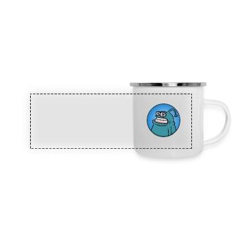 Mampfredo - Panoramic Camper Mug - white - Front