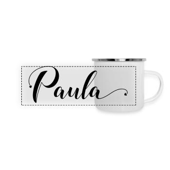 paula - Panoramic Camper Mug - white - Front