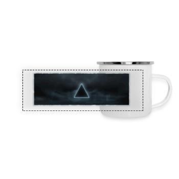 The Void - Wide Clouds - Panoramic Camper Mug - white - Front