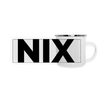 Nothing - just nothing | Nothing at all | Gift - Panoramic Camper Mug - white - Front