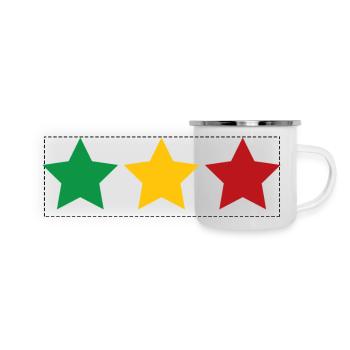 Benin - Panoramic Camper Mug - white - Front