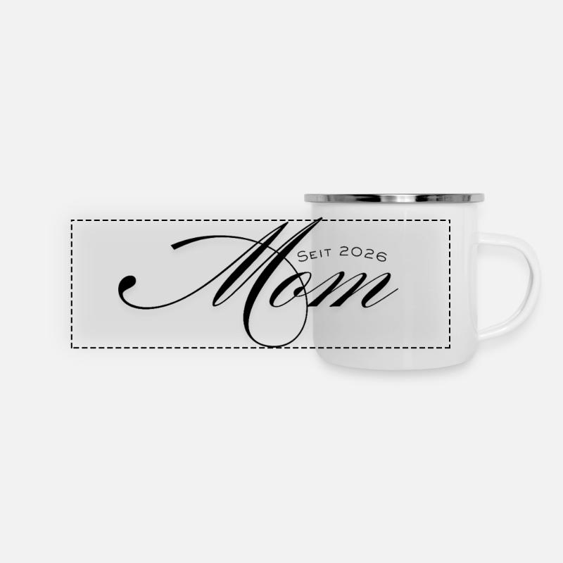 Mama 2026 - mom 2026 - Panoramic Camper Mug - white