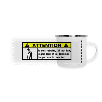 Retired - Panoramic Camper Mug - white - Front