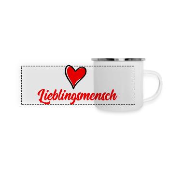 Favorite person - Panoramic Camper Mug - white - Front