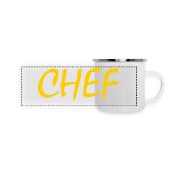 Chef - Panoramic Camper Mug - white - Front