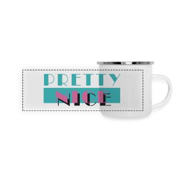pretty nice - miami vice (sw) - Panoramic Camper Mug - white - Front