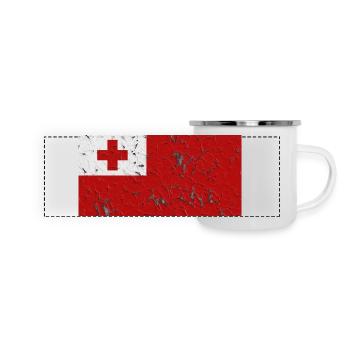 Gift for Tonga - Panoramic Camper Mug - white - Front