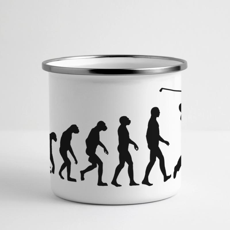 Golf Golf Evolution Mug panoramique émaillé