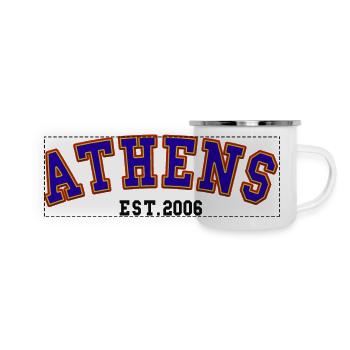 Athens Est. 2006 - Panoramic Camper Mug - white - Front