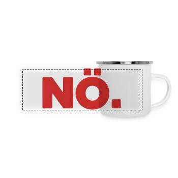 Lower Austria. – Funny German Meme Shirt | Sarcasm St - Panoramic Camper Mug - white - Front