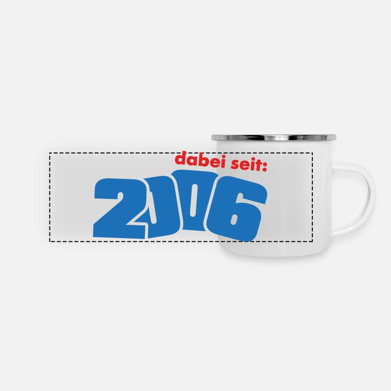 Born since 2006 - Panoramic Camper Mug - white