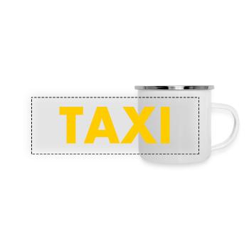 Taxi - Panoramic Camper Mug - white - Front