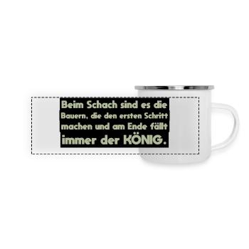 Farmer Saying - Panoramic Camper Mug - white - Front
