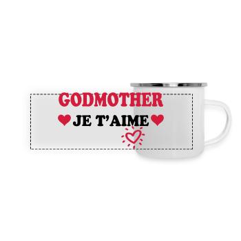 Godmother je t'aime - Panoramic Camper Mug - white - Front
