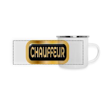 CHAUFFEUR DRIVING - TRANSPORT SERVICE - Panoramic Camper Mug - white - Front