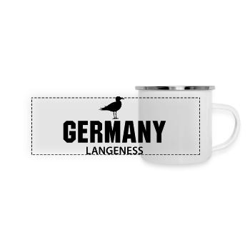 Langeness GERMANY - Panoramic Camper Mug - white - Front