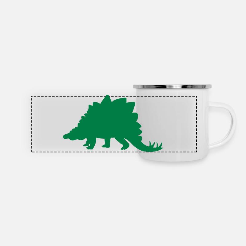 dino - Panoramic Camper Mug - white