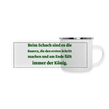 Farmer Farmer Sayings - Panoramic Camper Mug - white - Front