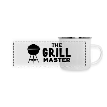 the grill master - Panoramic Camper Mug - white - Front