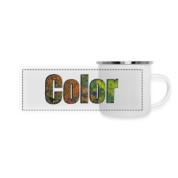 Color - Panoramic Camper Mug - white - Front