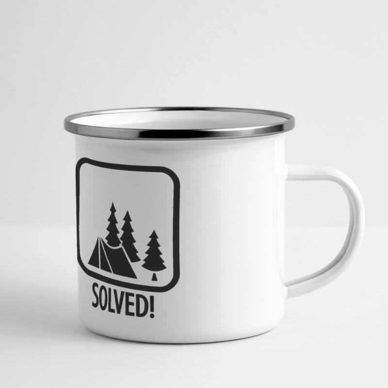 problem solved - camping Panorama Emaille-Tasse