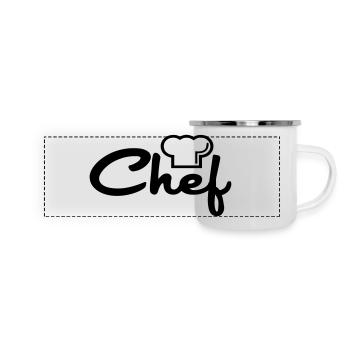 Head - Panoramic Camper Mug - white - Front