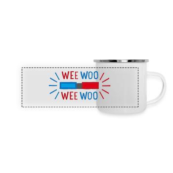 weewoo - Panoramic Camper Mug - white - Front