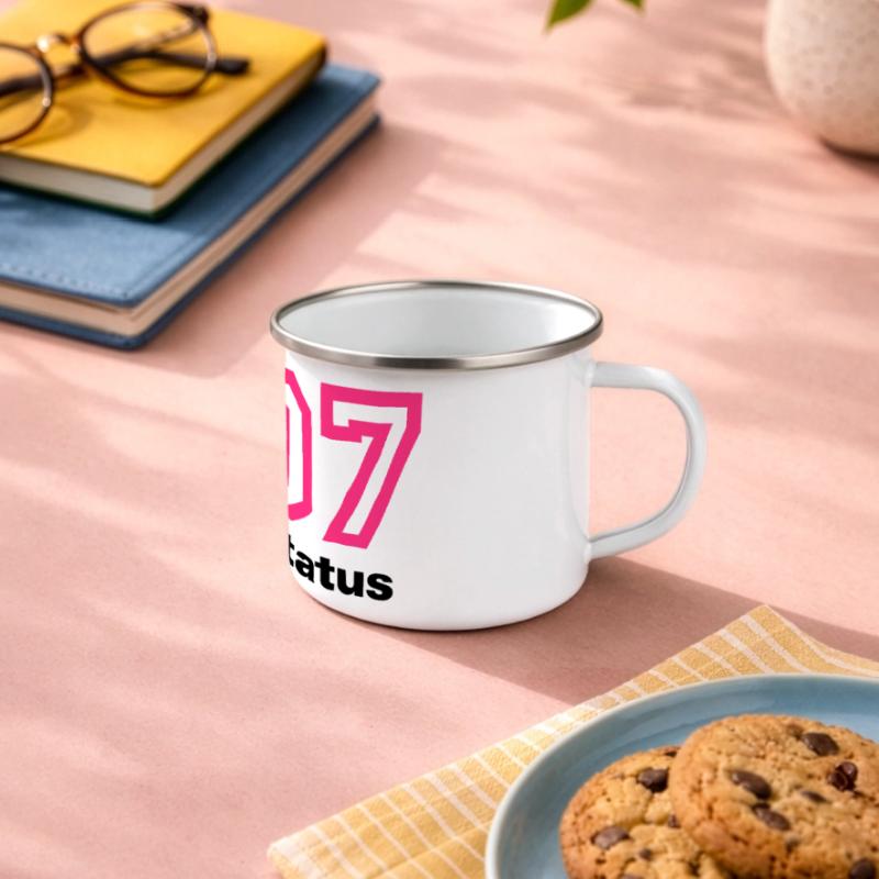 Error 207 | Fehler | Errormessage Mug panoramique émaillé