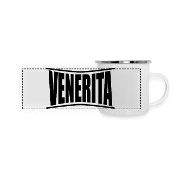 Idée cadeau t-shirt t-shirt Venerita - Mug panoramique émaillé - blanc - Devant